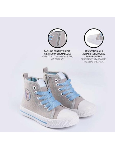 Kids Casual Boots Frozen Grey