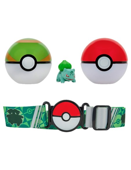 Action Figure Pokémon Clip belt 'N' Go - Bulbasaur 5 cm