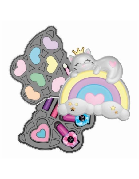 Children's Make-up Set Clementoni Crazy Chic Beauty Lovely Make up Multicolour
