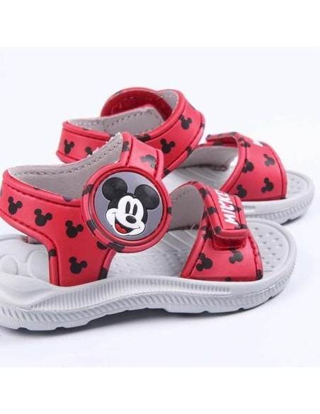 Children's sandals Mickey Mouse Red