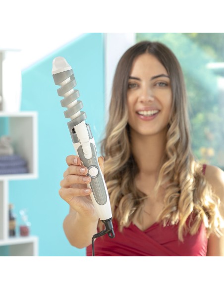 Ceramic Spiral Curling Iron Spihair InnovaGoods