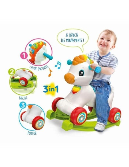 Rocking horse Clementoni Rocking horse and wheels (FR)