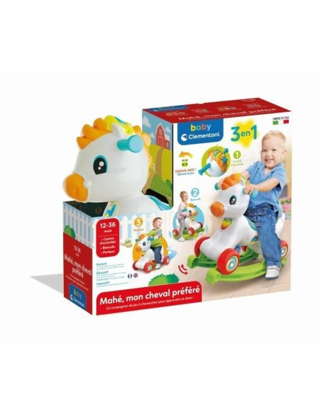Rocking horse Clementoni Rocking horse and wheels (FR)