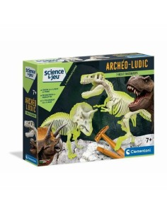 Dinosaur Clementoni Archéo Ludic - T-Rex & Triceratops Phosphorescent 