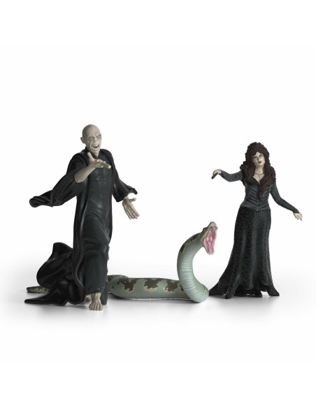 Action Figure Schleich Voldemort, Nagini and Bellatrix (3 Units)