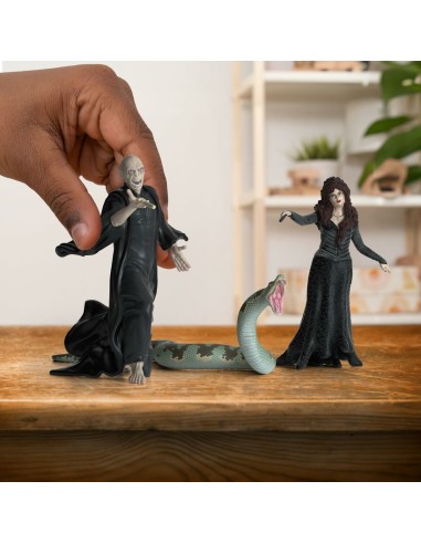 Action Figure Schleich Voldemort, Nagini and Bellatrix (3 Units)