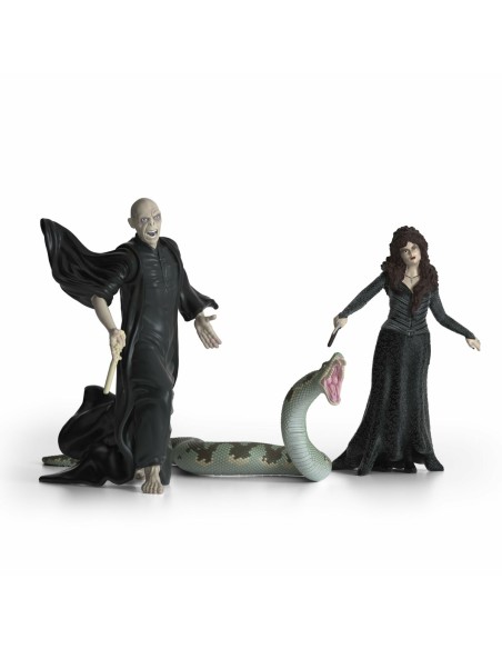 Action Figure Schleich Voldemort, Nagini and Bellatrix (3 Units)