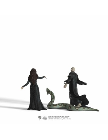 Action Figure Schleich Voldemort, Nagini and Bellatrix (3 Units)