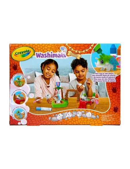 Playset Washimals Dinos Set Jurásico Crayola Washimals Dinosaurs Craft Game