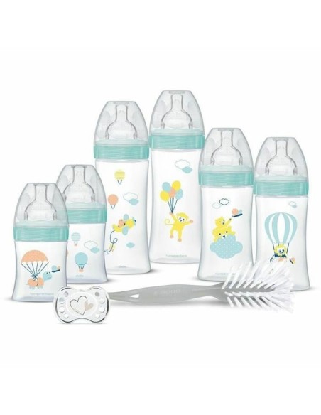Set of baby's bottles Dodie Blue 8 Pieces