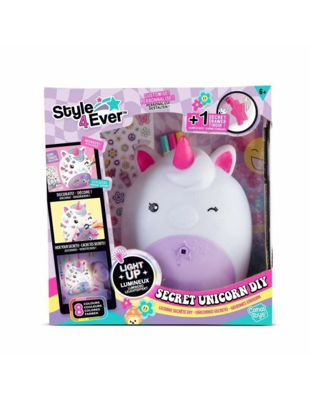 Drawing Set Canal Toys Secret Unicorn Lamp