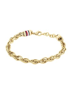 Men's Bracelet Tommy Hilfiger 2790500 Sterling silver 925 Golden