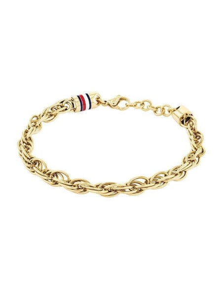 Men's Bracelet Tommy Hilfiger 2790500 Sterling silver 925 Golden