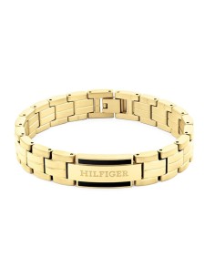 Men's Bracelet Tommy Hilfiger PARKER Stainless steel Golden
