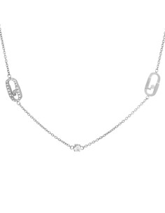 Ladies' Necklace LIU JO LJ1951 Silver