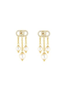 Ladies' Earrings LIU JO LJ2916 Golden