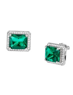 Ladies' Earrings LIU JO LJ2119 Silver Green