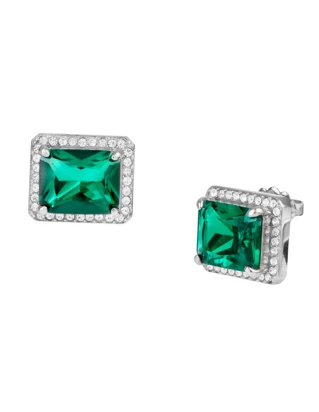 Ladies' Earrings LIU JO LJ2119 Silver Green