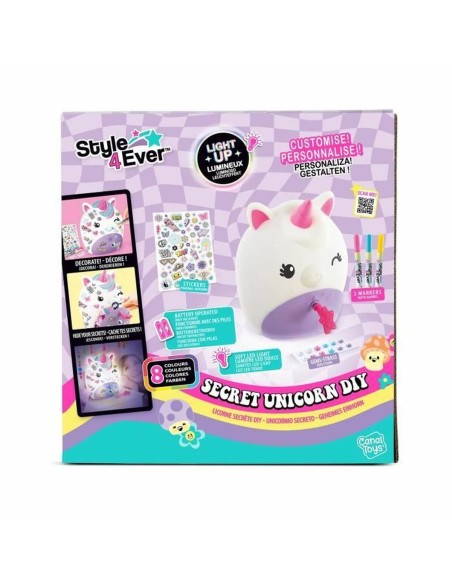 Drawing Set Canal Toys Secret Unicorn Lamp