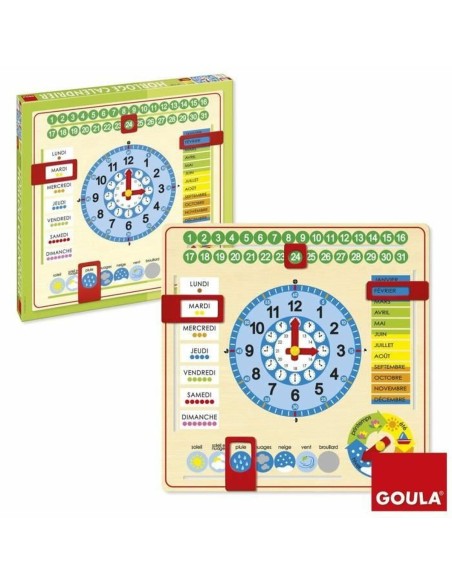 Educational Game Goula Calendar clock