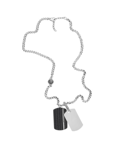 Men's Necklace Diesel DOUBLE DOG TAGS