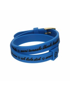 Ladies' Bracelet il mezzometro I LOVE YOU GOLD - BRACCIALE IN SILICONE/SILICONE BRACELET