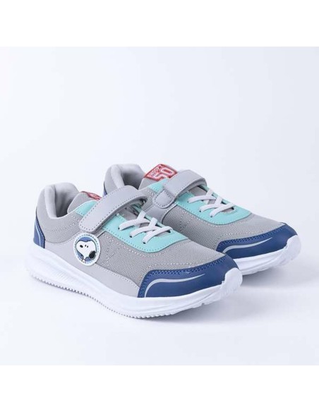 Sports Shoes for Kids Snoopy Grey