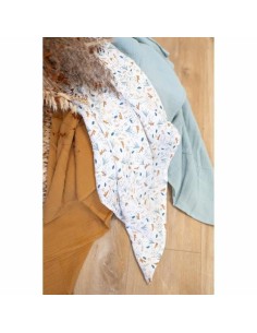 Muslin Domiva Celadon 100 x 100 cm 2