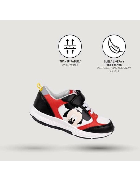 Sports Shoes for Kids Mickey Mouse Red