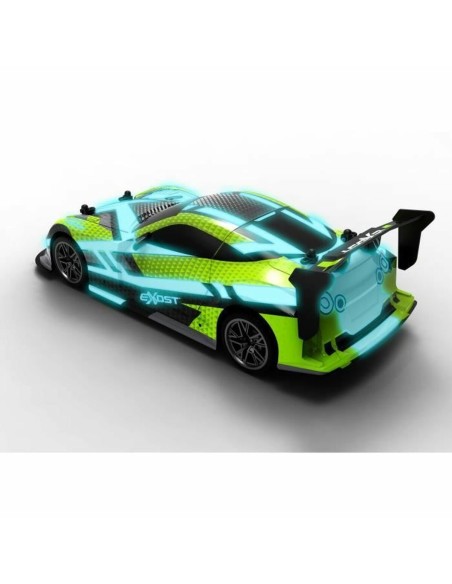 Remote-Controlled Car Exost Flash Light 1:14 Green Vert