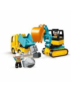 Playset Lego Construction 10931 Truck and Backhoe 2