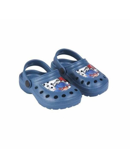 Beach Sandals Lady Bug Blue