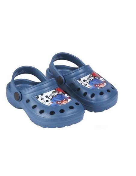 Beach Sandals Lady Bug Blue