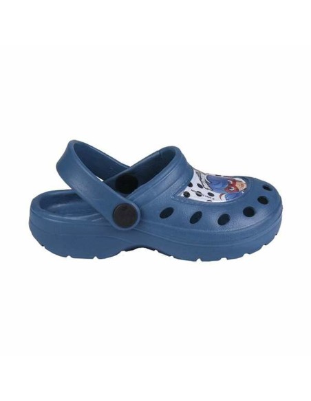 Beach Sandals Lady Bug Blue
