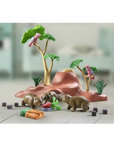 Playset Playmobil Wombat burrows