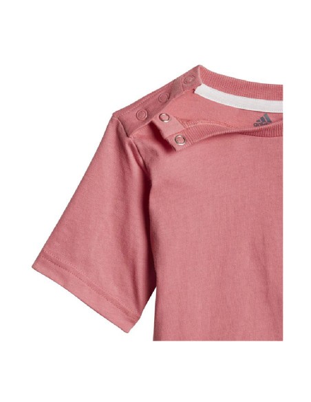 Children's Sports Outfit Adidas Badge of Sport Summer Coral
