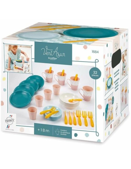 Dinnerware Set Ecoiffier Toy 32 Pieces