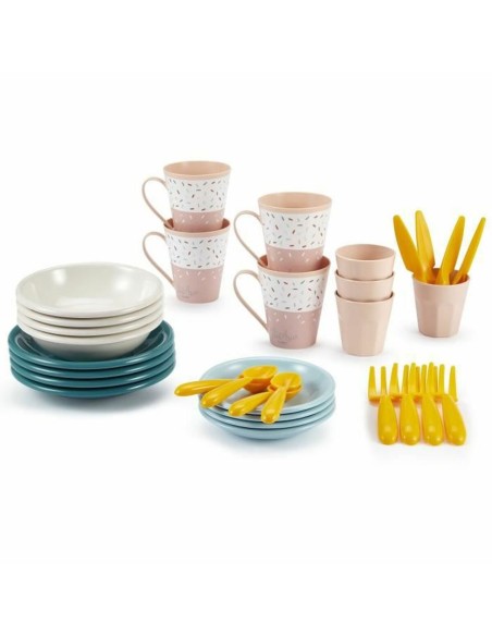 Dinnerware Set Ecoiffier Toy 32 Pieces
