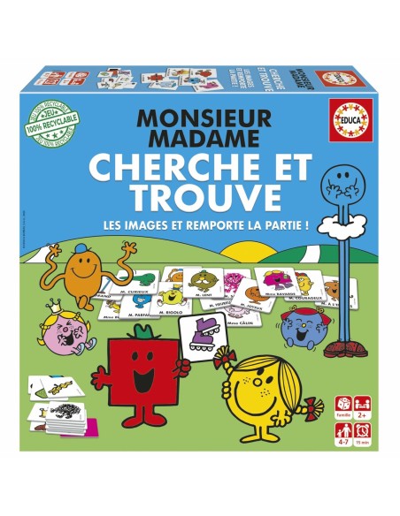 Educational Game Educa Mr. Men and Women