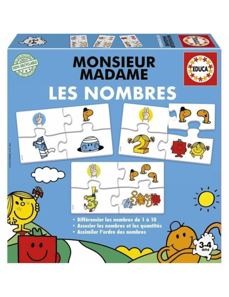 Educational Game Educa Mr. Men and Women