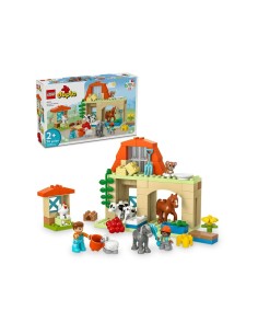 Playset Lego 10416 Caring for Animals at ther farm 74 Pieces