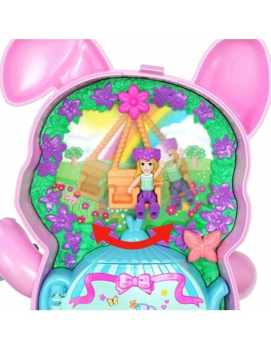 Playset Polly Pocket Tea Time Rabbit Box