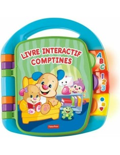 Baby toy Fisher Price Interactive Book Nursery Rhymes Puppy (FR) Plastic