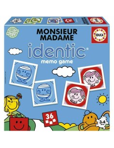 Educational Game Educa Monsieur Madame Identic (FR)
