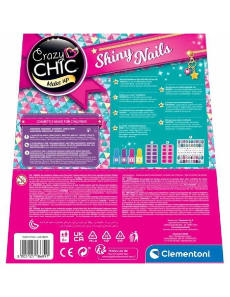 Children's Make-up Set Clementoni 18689 Rose