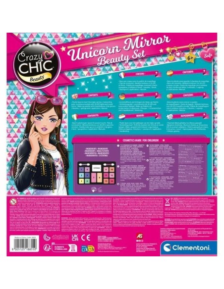 Children's Make-up Set Clementoni Unicorn