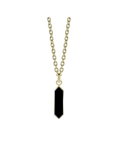 Ladies' Pendant LIU JO MLJ591 Golden Black