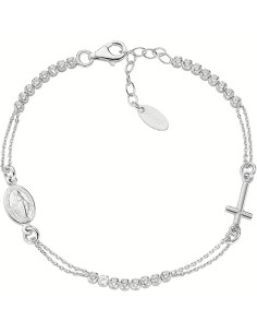 Ladies' Necklace Amen BRCRMIBBZ3 Silver