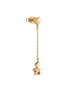 Ladies' Earrings leBebe LBB712 9 Carat Gold Golden