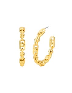 Ladies' Earrings Michael Kors ASTOR LINK Stainless steel Golden